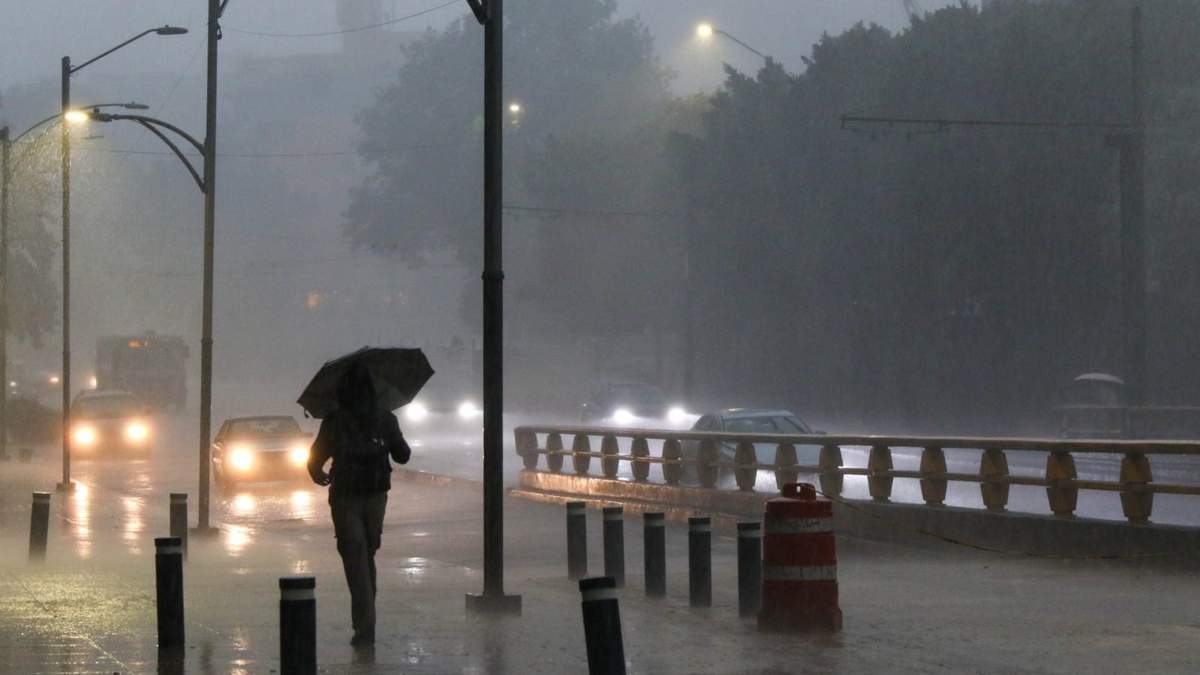 Se prevén lluvias puntuales fuertes en el Valle de México