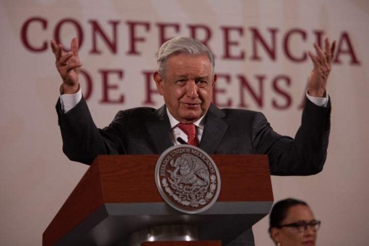 El presidente en Palacio Nacional