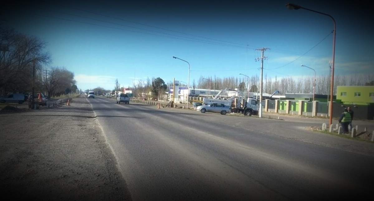 Ruta 22 - Cipolletti. Fuente: (Twitter)