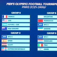 Definidos los grupos para los torneos de futbol en París 2024