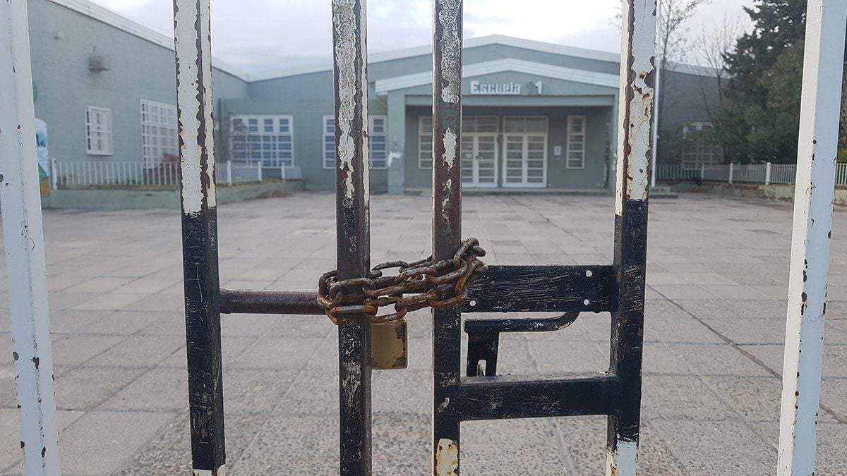 Escuela de Neuquén. Fuente: (Twitter)