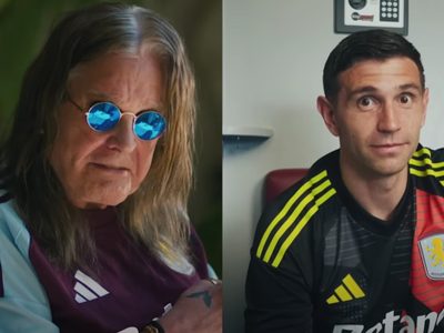 Ozzy Osbourne, su fanatismo por el Aston Villa y el spot que compartió con el “Dibu” Martínez