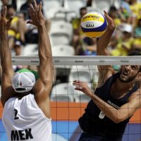Dupla mexicana de voleibol playero se impone a Italia