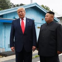 Trump, primer presidente de EU en funciones que pisa Corea del Norte