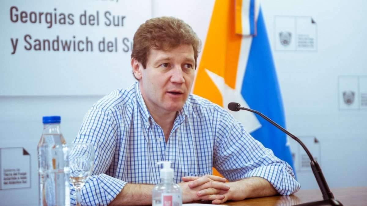 Gustavo Melella, gobernador de Tierra del Fuego. Fuente: (Twitter)