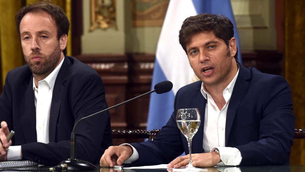 Axel Kicillof y Pablo López. Fuente: (Twitter)