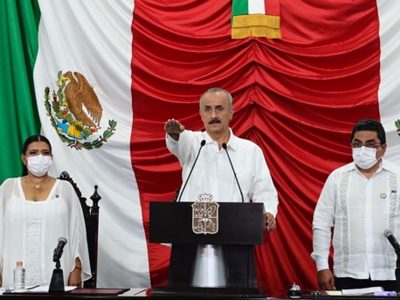 Congreso de Tabasco nombra a Carlos Manuel Merino como gobernador interino