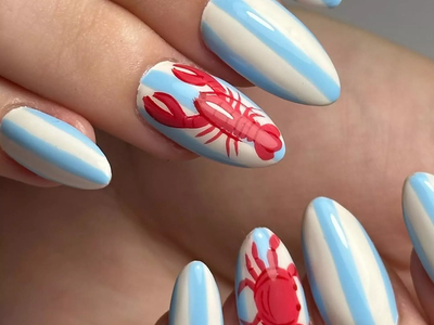 Nail Art: dale un respiro a las francesitas y mirá este diseño de manicura que será furor en el verano