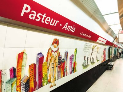 Confirman cuándo abrirán la estación Pasteur-AMIA de la línea B del subte