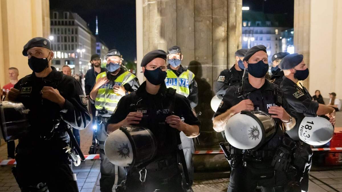 Policía de Berlín. Fuente: (Twitter)