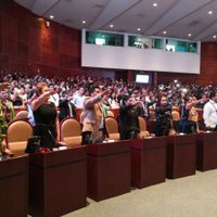 Con mayoría de Morena, instalan en Oaxaca la LXIV Legislatura; el PRI se queda con seis diputados