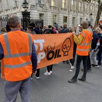 Activistas climáticos intentaron entrar a la casa del Primer Ministro británico