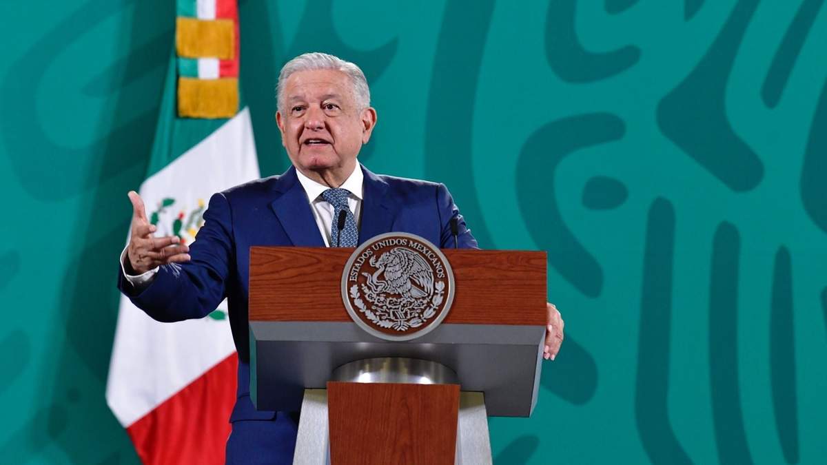 El presidente López Obrador