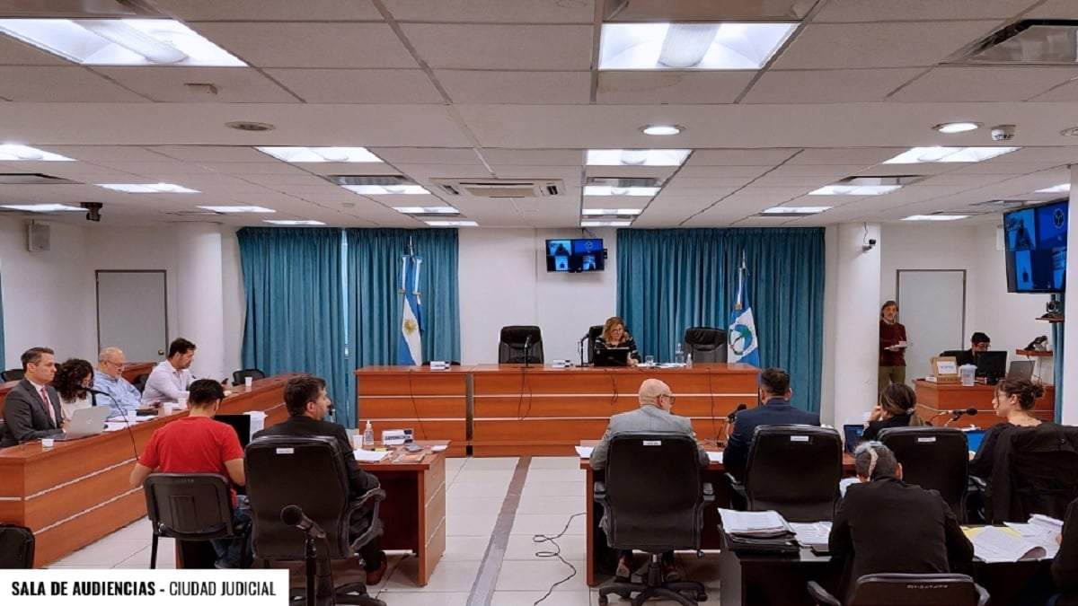 Audiencia en el juicio por la estafa con planes sociales. Fuente: (MPF)