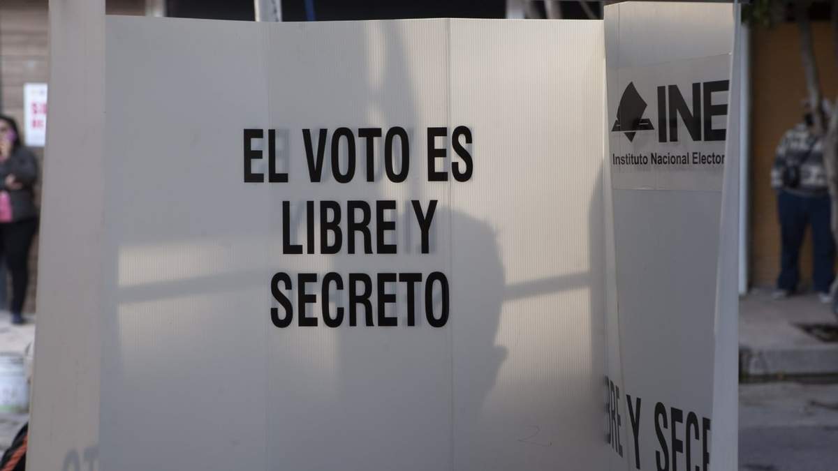 Una casilla electoral
