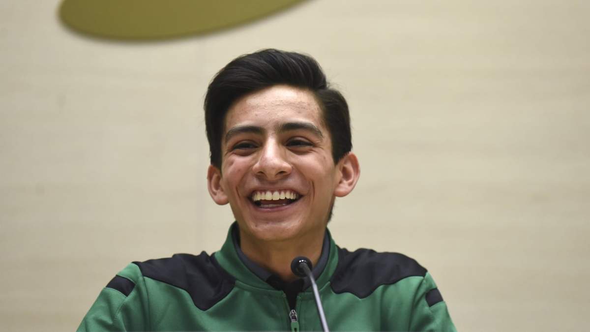 El patinador mexicano Donovan Carrillo