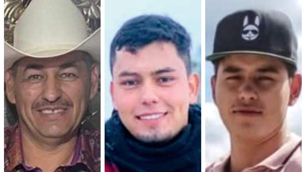 Antonio Rodríguez Ojeda, Andrés Antonio Arciniega Chaparro y Jesús Antonio Rodríguez Luna