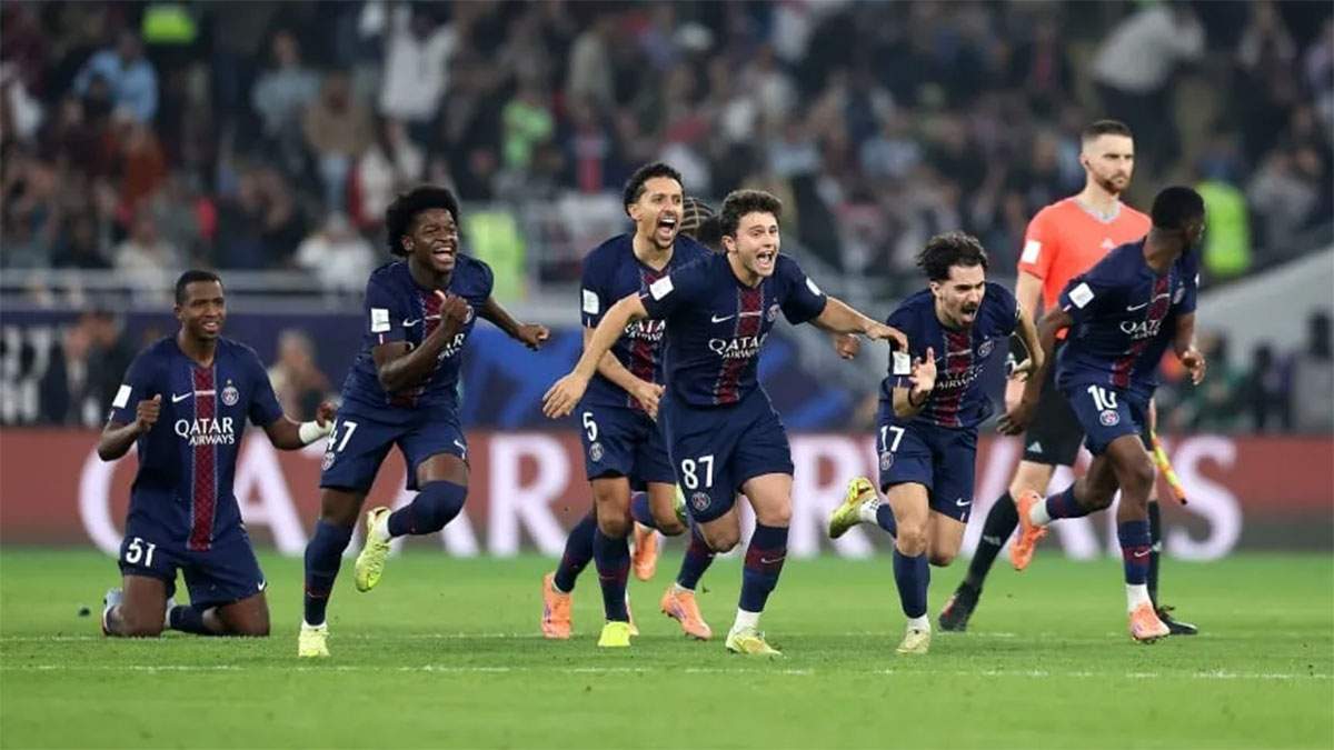 Es el final y festeja PSG