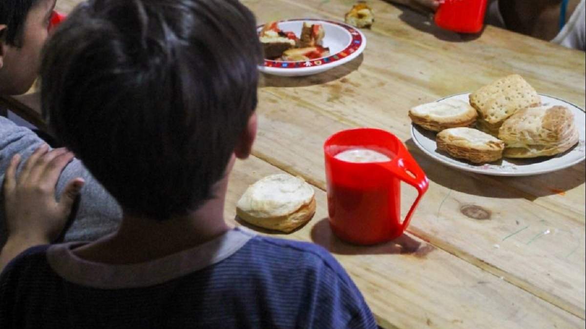 Quieren conocer el estado nutricional de chicos que concurren a merenderos. Fuente: (Tu Noticia)