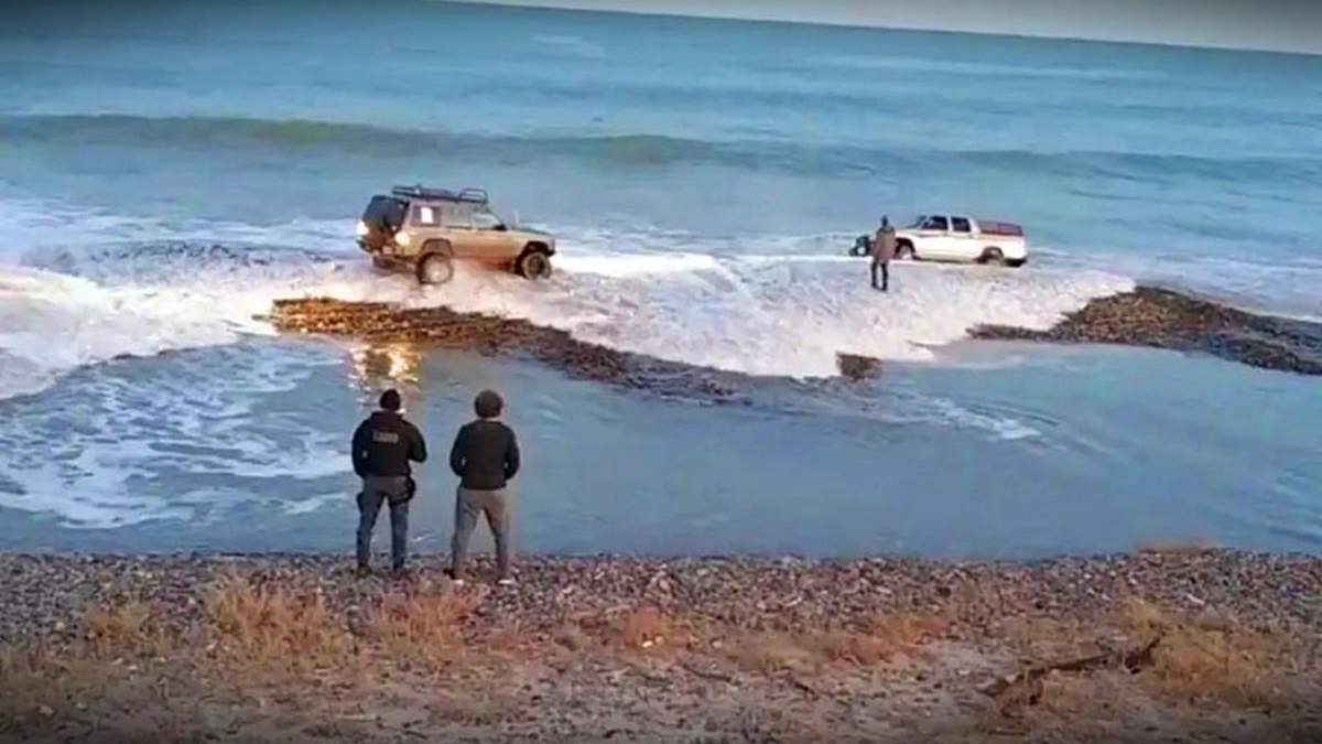 Chubut: infringió la cuarentena, se fue a pescar y mirá... Fuente: (Instagram)
