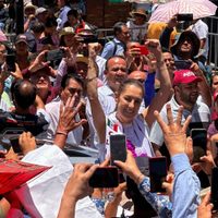 Sheinbaum anunció que asistirá al festejo de AMLO en el Zócalo