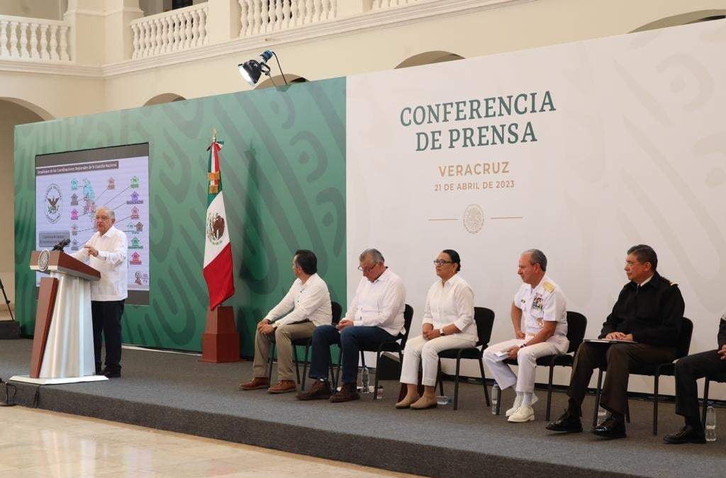 Conferencia mañanera desde Veracruz