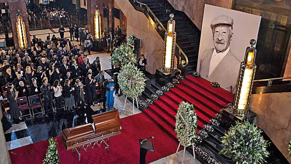 Homenaje a Ignacio López Tarso en Palacio de Bellas Artes