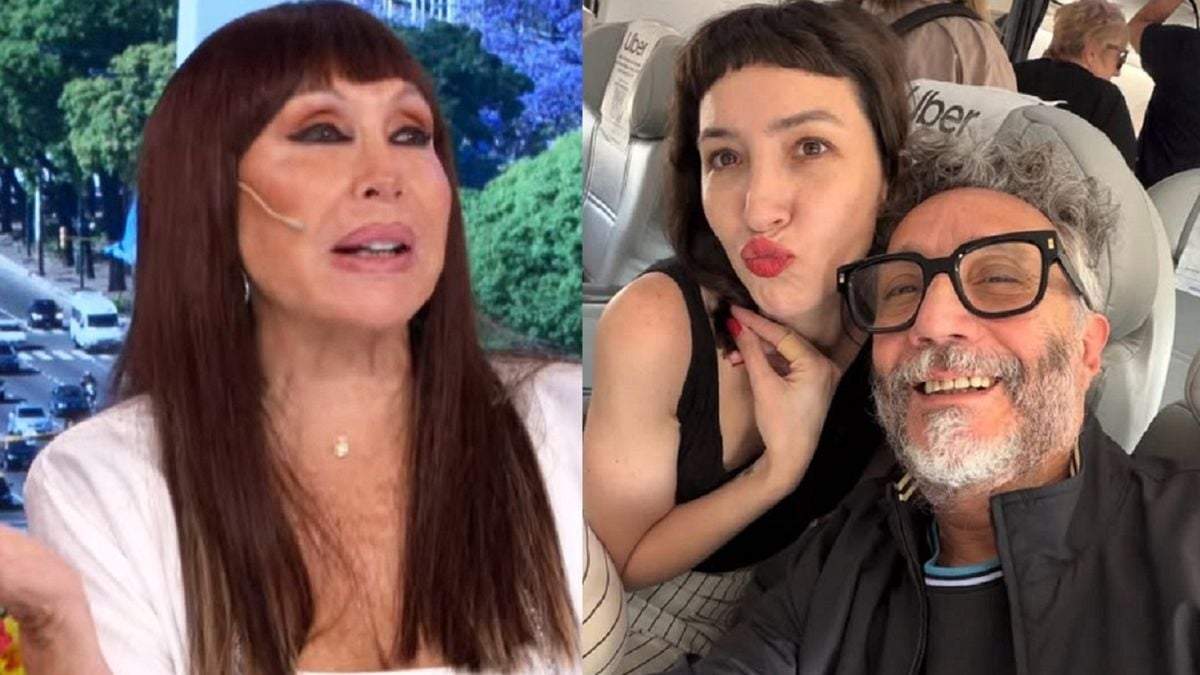 Moria Casán, Sofía Gala y Fito Páez. Fuente: (Instagram)