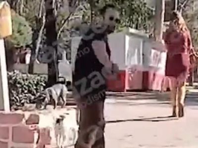 “Amarra al niño": Un sujeto agrede a la madre de un menor presuntamente atacado por pitbulls (Video)
