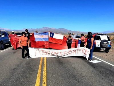 Gendarmería desmontó la protesta en Pino Hachado