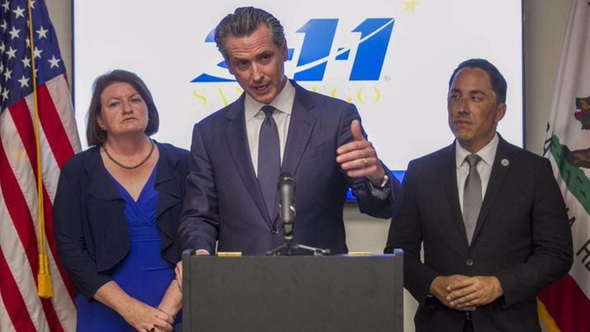 Gavin Newson, gobernador de California
