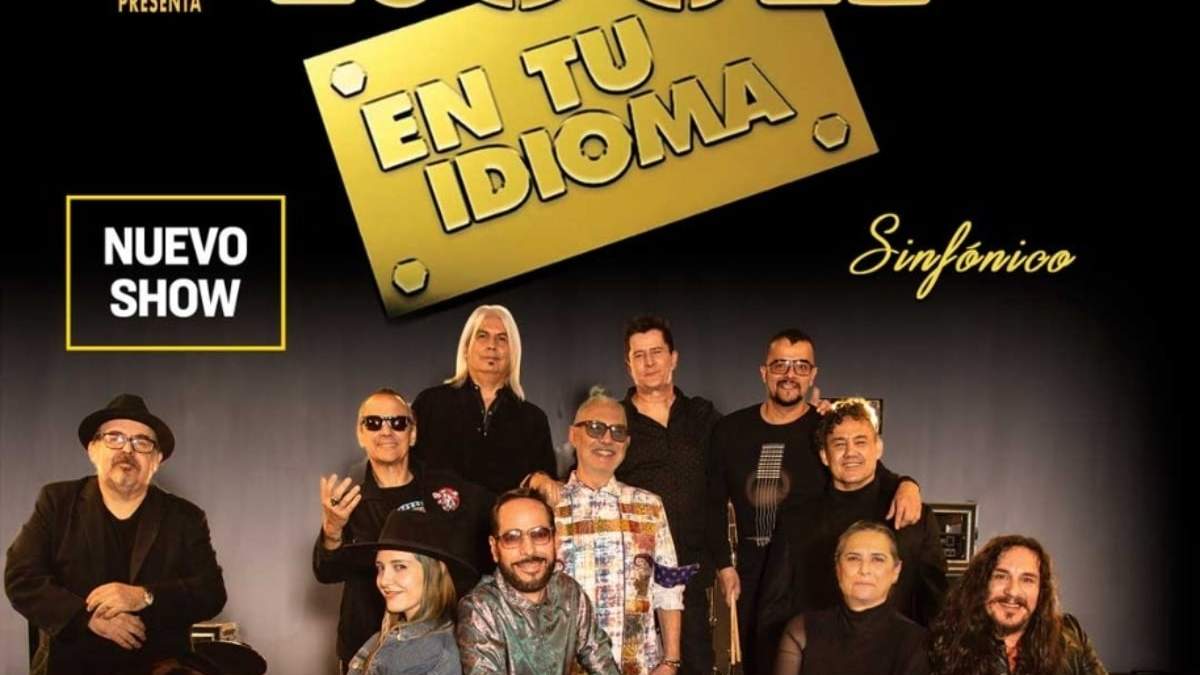 Cartel de "Rock en tu Idioma Sinfónico"