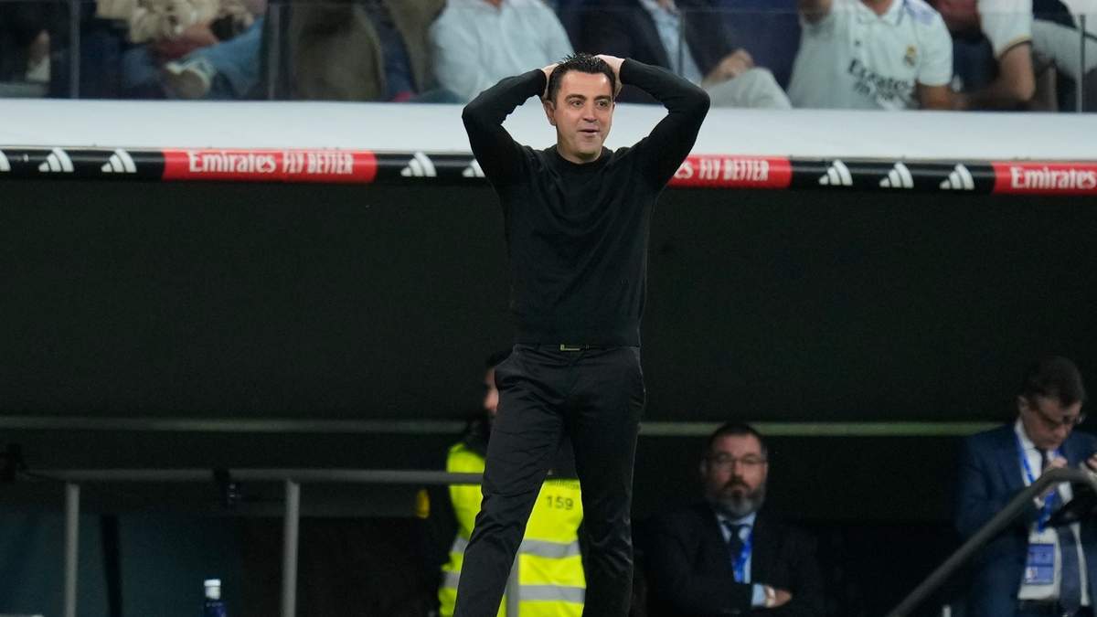 El entrenador del Barcelona, Xavi Hernández