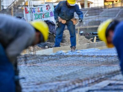 Comenzó la construcción del nuevo edificio de la Escuela Integral de San Martín de los Andes