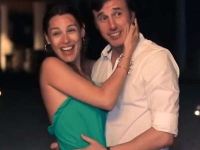¡Una pareja encendida! Pampita y Roberto García Moritán fueron captados en la playa haciendo ¡ESTO!