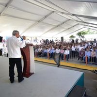 Solo con bienestar se acabará con la inseguridad, dice AMLO desde triángulo dorado del narco