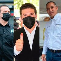 Adrián de la Garza, Samuel García y Fernando Larrazábal se declaran ganadores en NL