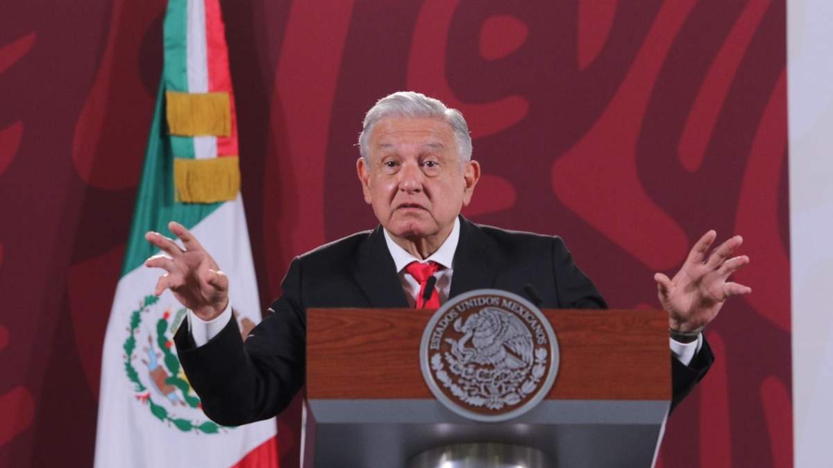 El presidente López obrador