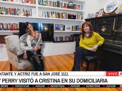 El papelón de Eduardo Feinmann: creyó que Katy Perry visitó a Cristina