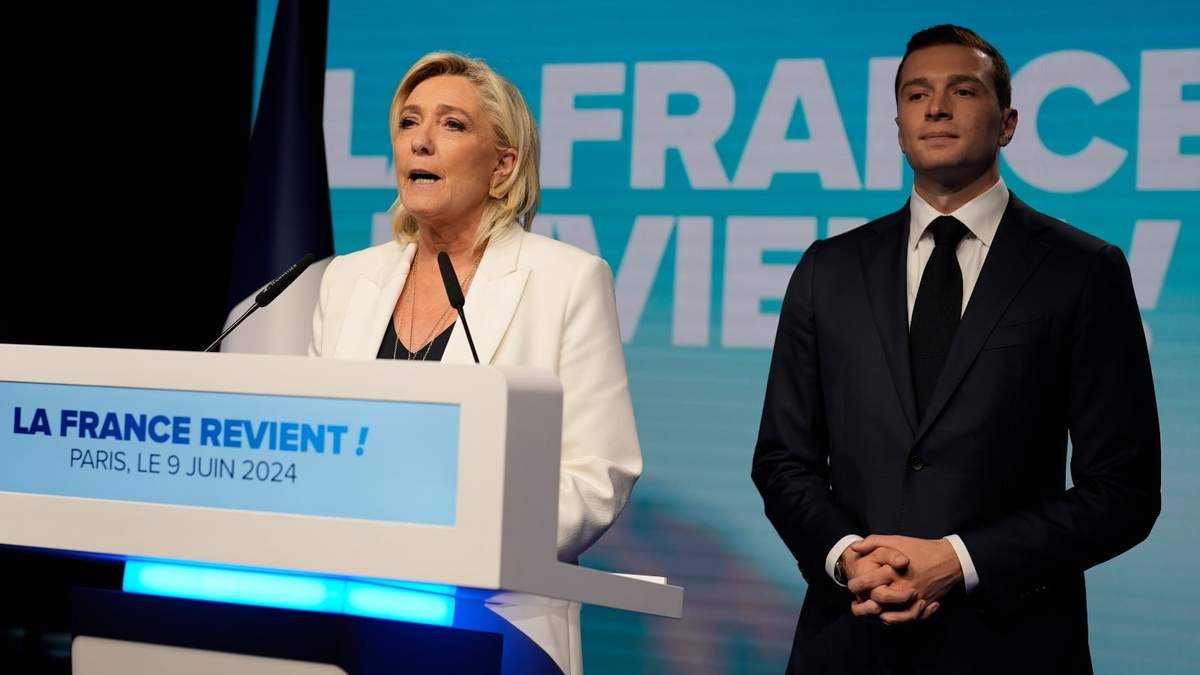 Le Pen y Bardella. La ultraderecha avanza