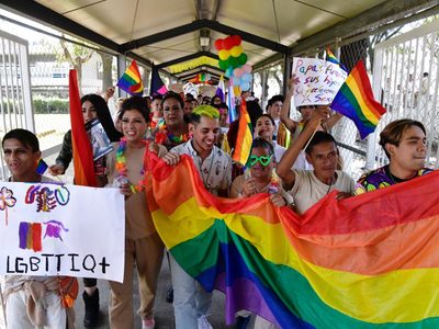 Celebran el Orgullo LGBTIQ+ en el Reclusorio Oriente  (Fotogalería)