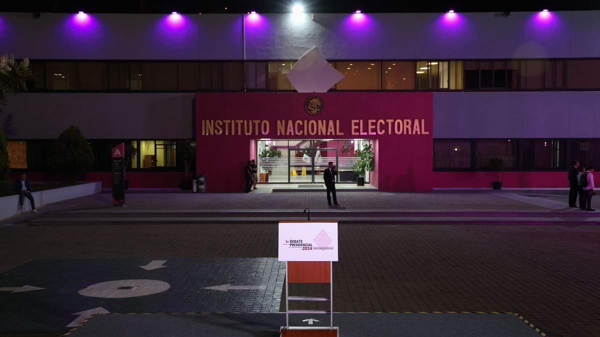 INE. Organizador del debate