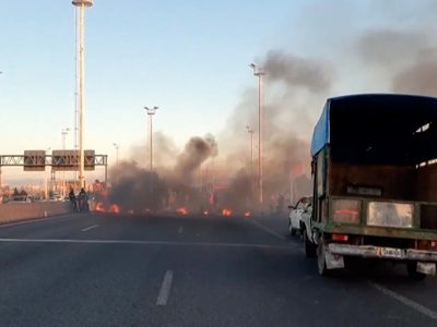 Corte total en el Puente La Noria genera caos en el ingreso a la Ciudad de Buenos Aires