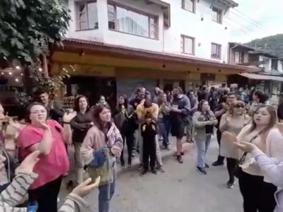 Denuncian tensión en la seccional de ATE en San Martín de los Andes tras el reclamo salarial