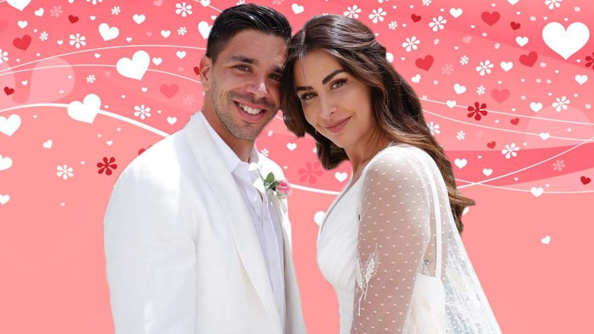 Giovanni Simeone y Giulia Copini. Fuente: (Minuto Neuquén)