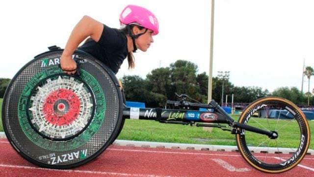 Brenda Osnaya, paratleta mexicana