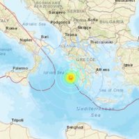 Reportan sismo magnitud 6.8 en Grecia (Video)