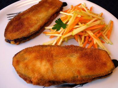 Berenjena rellena tipo milanesa: resolvé tu próximo almuerzo o cena con esta divina receta