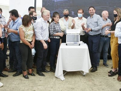 Empezó la construcción del primer parque solar de Neuquén
