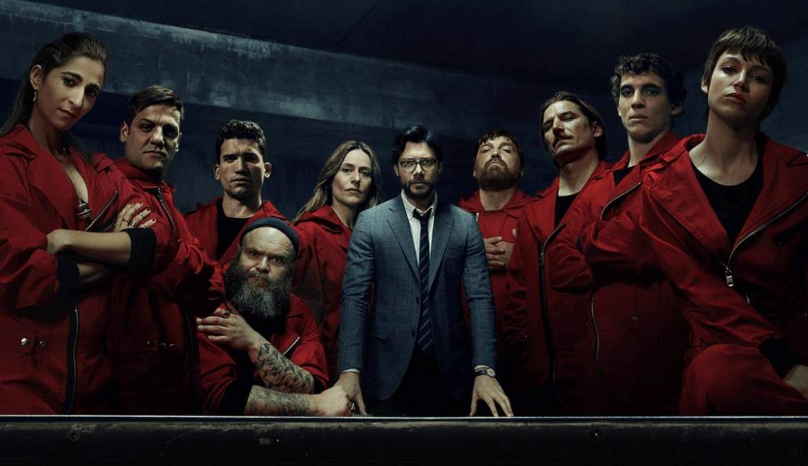La Casa de Papel. Fuente: (Instagram)